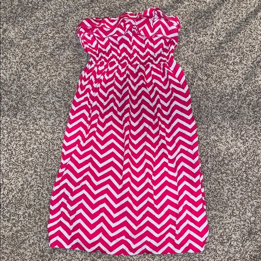 Chevron flowy dress!